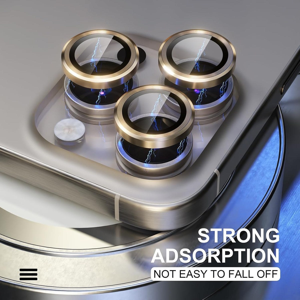 Crystal Clear Camera Surface Lens Protector for iPhone 15 Pro