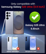 Matte Finish MagSafe Slim & Stylish Case for Samsung Galaxy S25 Ultra
