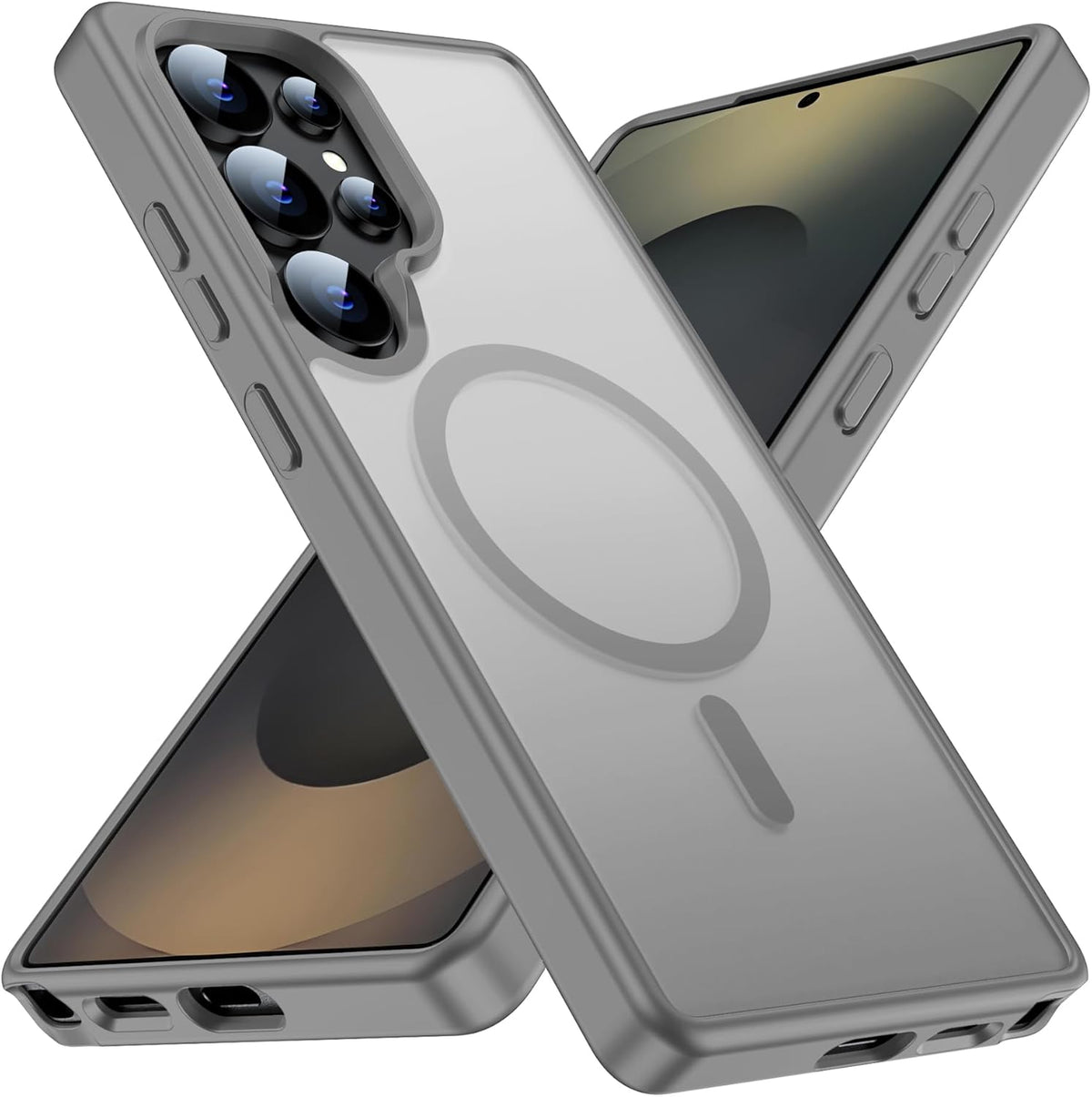 Matte Finish MagSafe Slim & Stylish Case for Samsung Galaxy S25 Ultra