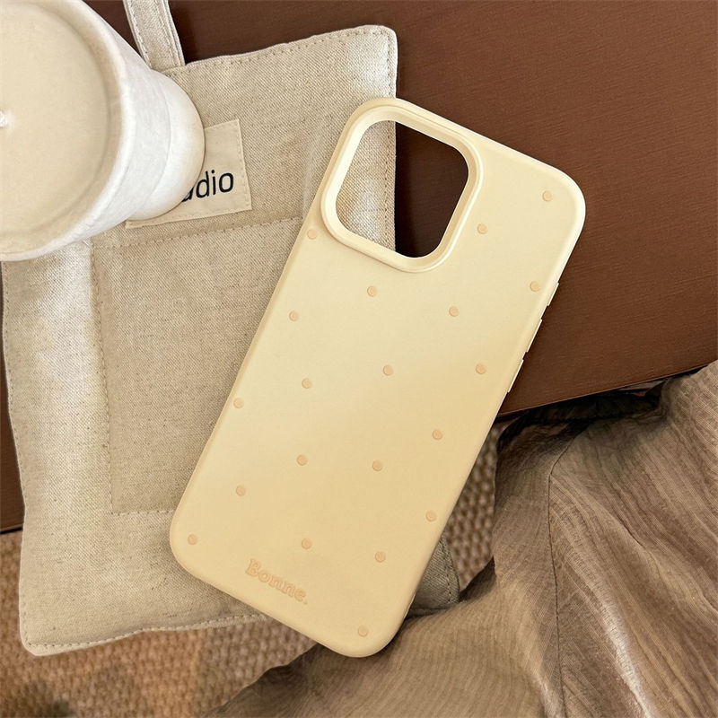 Minimalist Polka Dot Matte Case