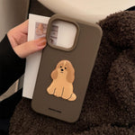 Mocha Puppy Charm Case