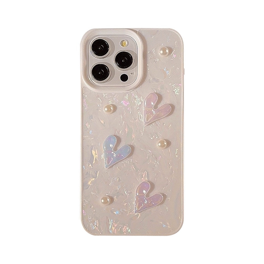 Crystal Pearl Love Case