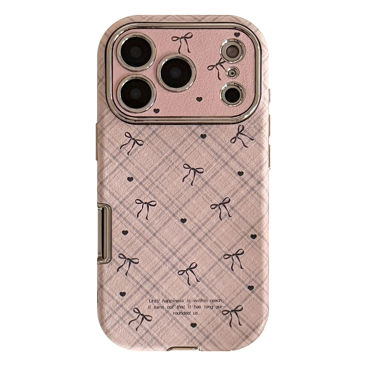 3D Embossed Ribbon Bow Case