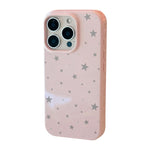 Aesthetic Minimalist Star Pattern Matte Case