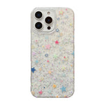 Cute Glitter Star Transparent Case