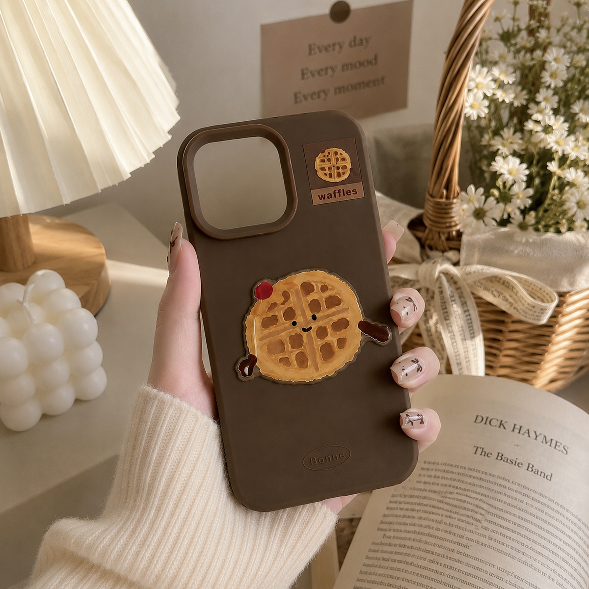 3D Puffy Waffle Matte Case
