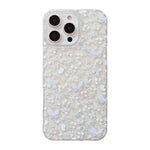 Butterfly Floral Glitter Transparent Case