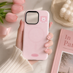 Pink Bear Matte MagSafe Case