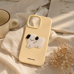 3D Puffy Spotted Puppy Case