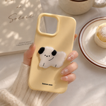 3D Puffy Spotted Puppy Case