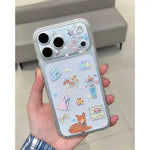 Vintage Woodland Fawn Clear Case