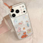 Vintage Woodland Fawn Clear Case