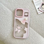 Cute Piggy Transparent Case