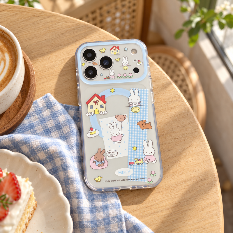Miffy Home Story Matte Transparent Cover