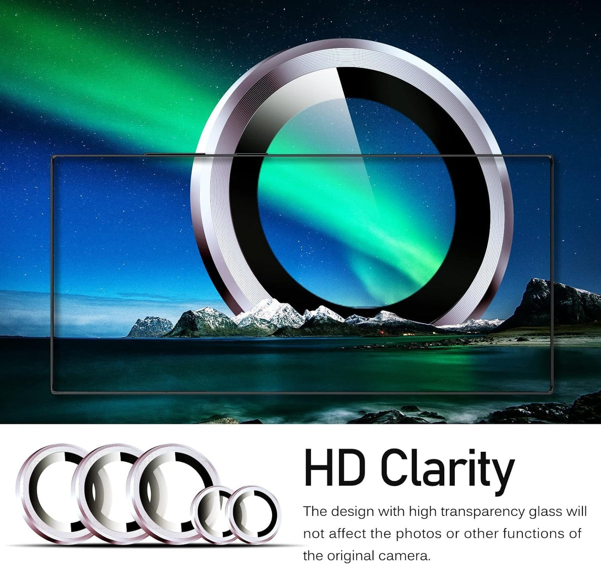 Premium Camera Lens Protector for Samsung Galaxy S24/S25 Ultra