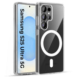 Crystal Clear Hard Anti-Yellow Magnetic Case for Samsung S24 Ultra & S25 Ultra