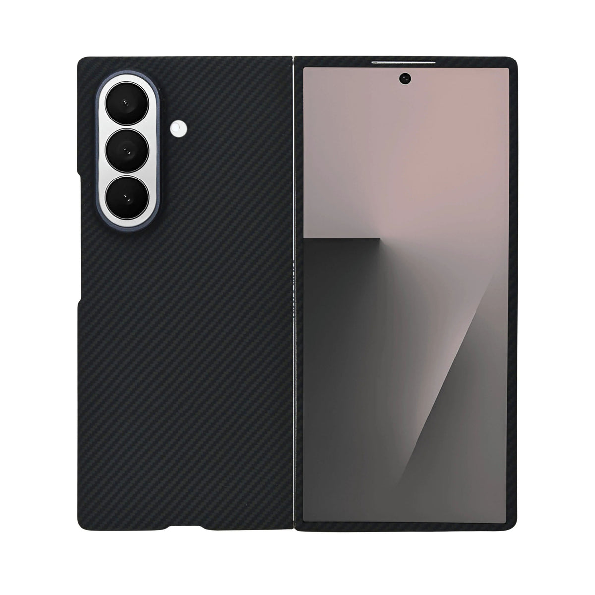 Premium Carbon Fiber Finish Ultra-Slim Cover for Samsung Galaxy Z Fold 7
