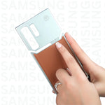 Metal Series Magsafe Leather Case With Titanium Frame