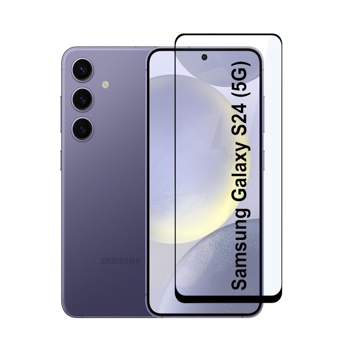 Ultra-Clear Tempered Glass Screen Protector for Samsung Galaxy S25/S24 Series