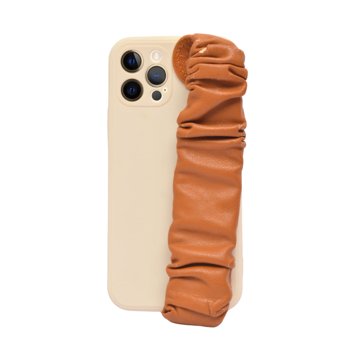 Luxury Scrunchie Handle Phone Case for iPhone 12 Pro