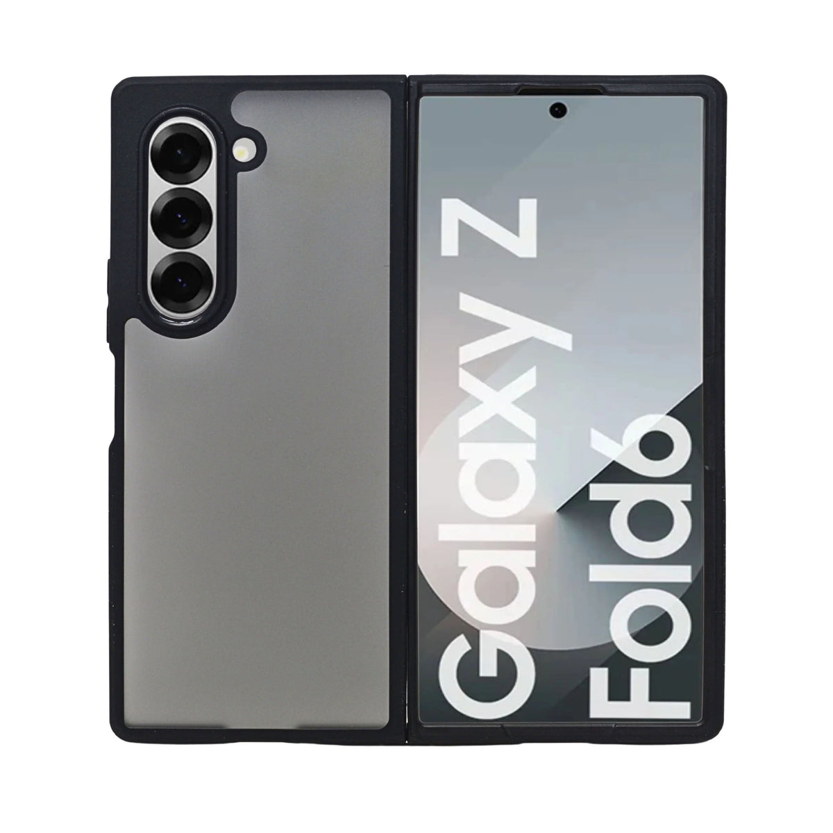 Modern Slim Matte Clear Protective Cover for Galaxy Z Fold 6