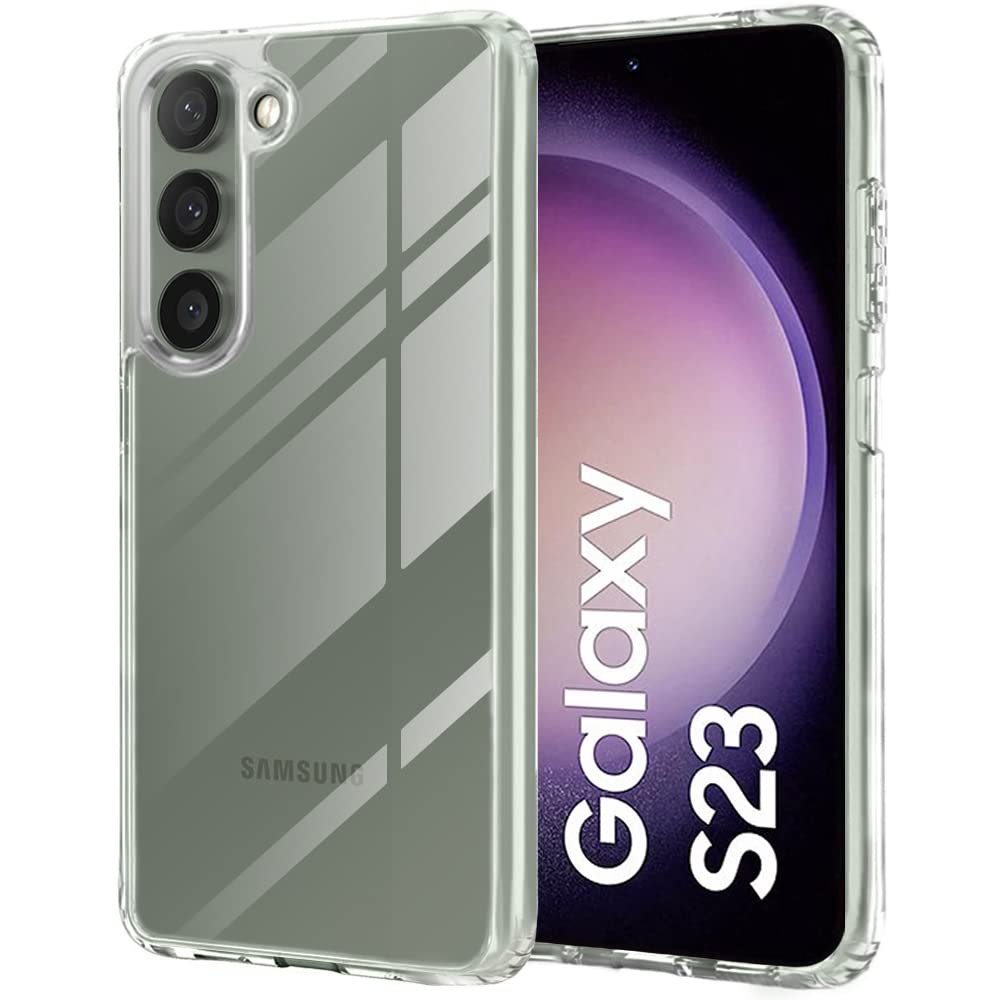 Crystal Clear Slim Design Anti-Yellow Durable Protection Case for Samsung S Series