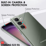 Crystal Clear Slim Design Anti-Yellow Durable Protection Case for Samsung S Series