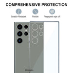 Crystal Clear Slim Design Anti-Yellow Durable Protection Case for Samsung S Series