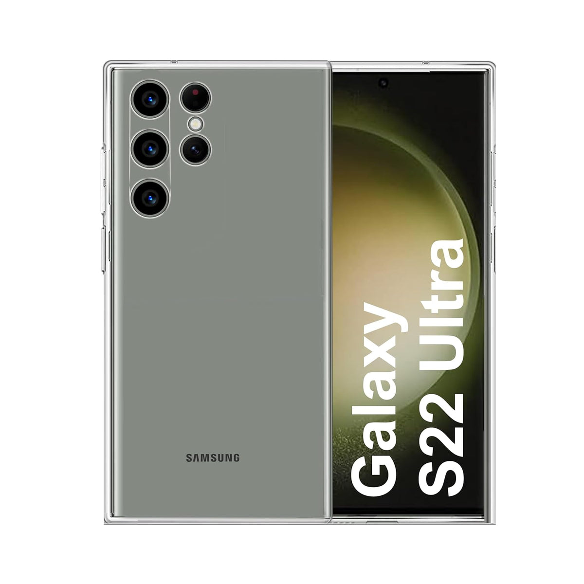 Crystal Clear Slim Design Anti-Yellow Durable Protection Case for Samsung S Series