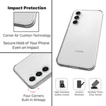 Crystal Clear Slim Design Anti-Yellow Durable Protection Case for Samsung S Series