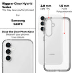 Crystal Clear Slim Design Anti-Yellow Durable Protection Case for Samsung S Series