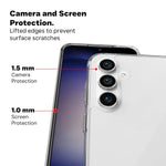 Crystal Clear Slim Design Anti-Yellow Durable Protection Case for Samsung S Series