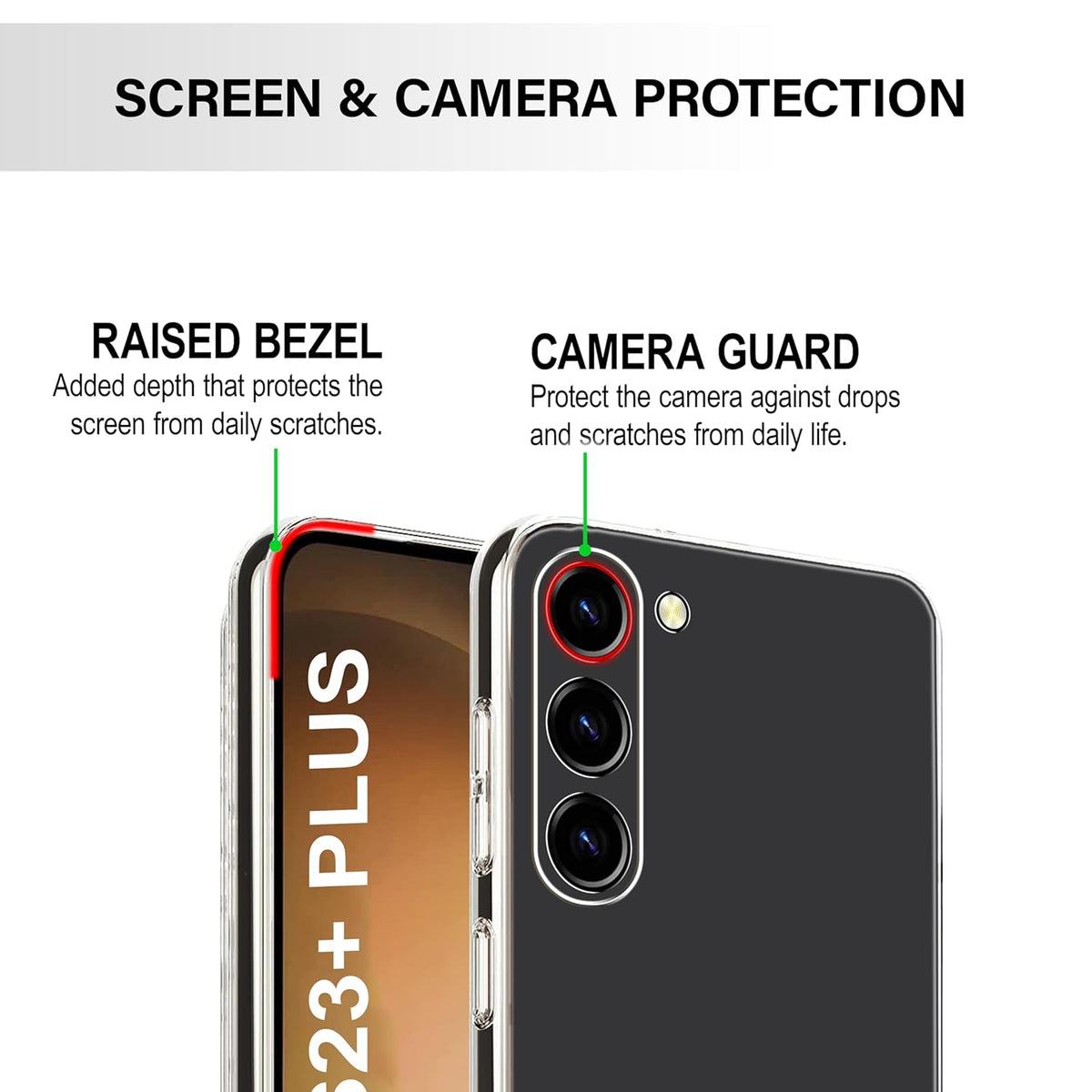 Crystal Clear Slim Design Anti-Yellow Durable Protection Case for Samsung S Series