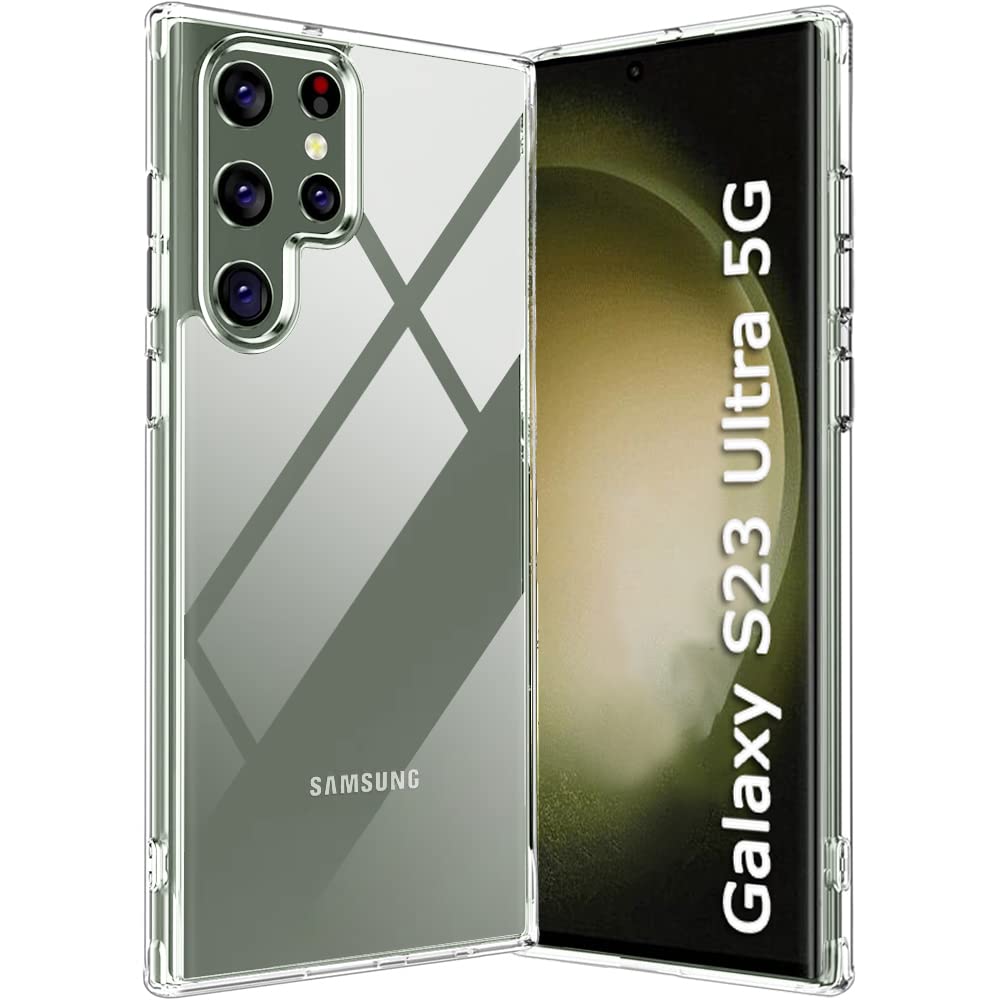 Crystal Clear Slim Design Anti-Yellow Durable Protection Case for Samsung S Series