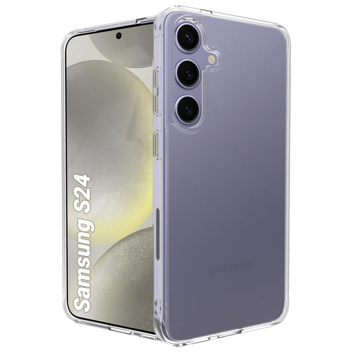 Crystal Clear Slim Design Anti-Yellow Durable Protection Case for Samsung S Series