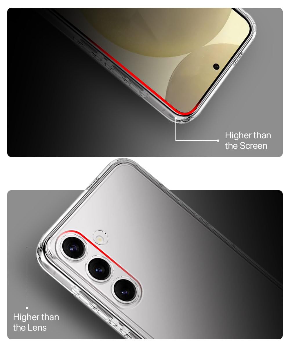 Crystal Clear Slim Design Anti-Yellow Durable Protection Case for Samsung S Series
