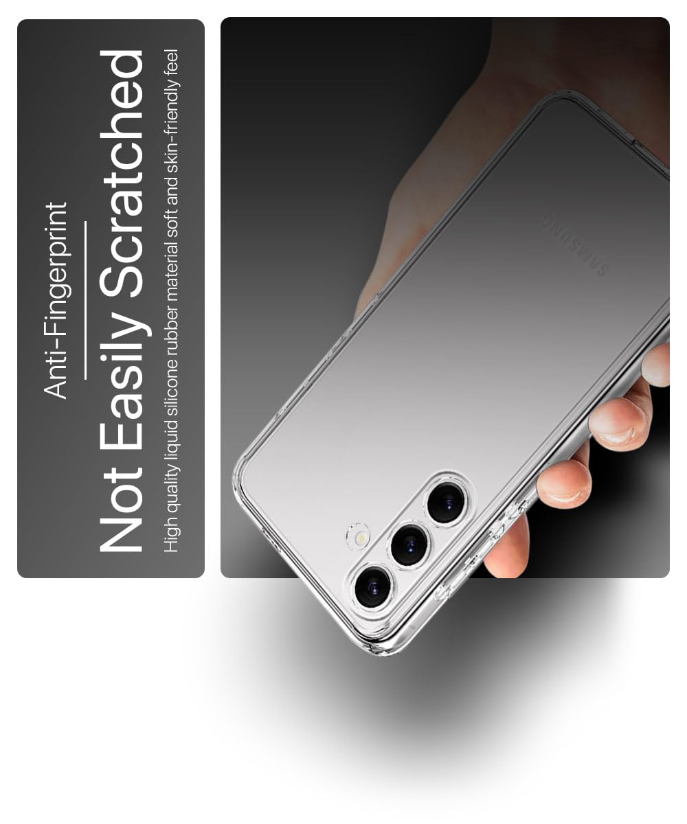 Crystal Clear Slim Design Anti-Yellow Durable Protection Case for Samsung S Series