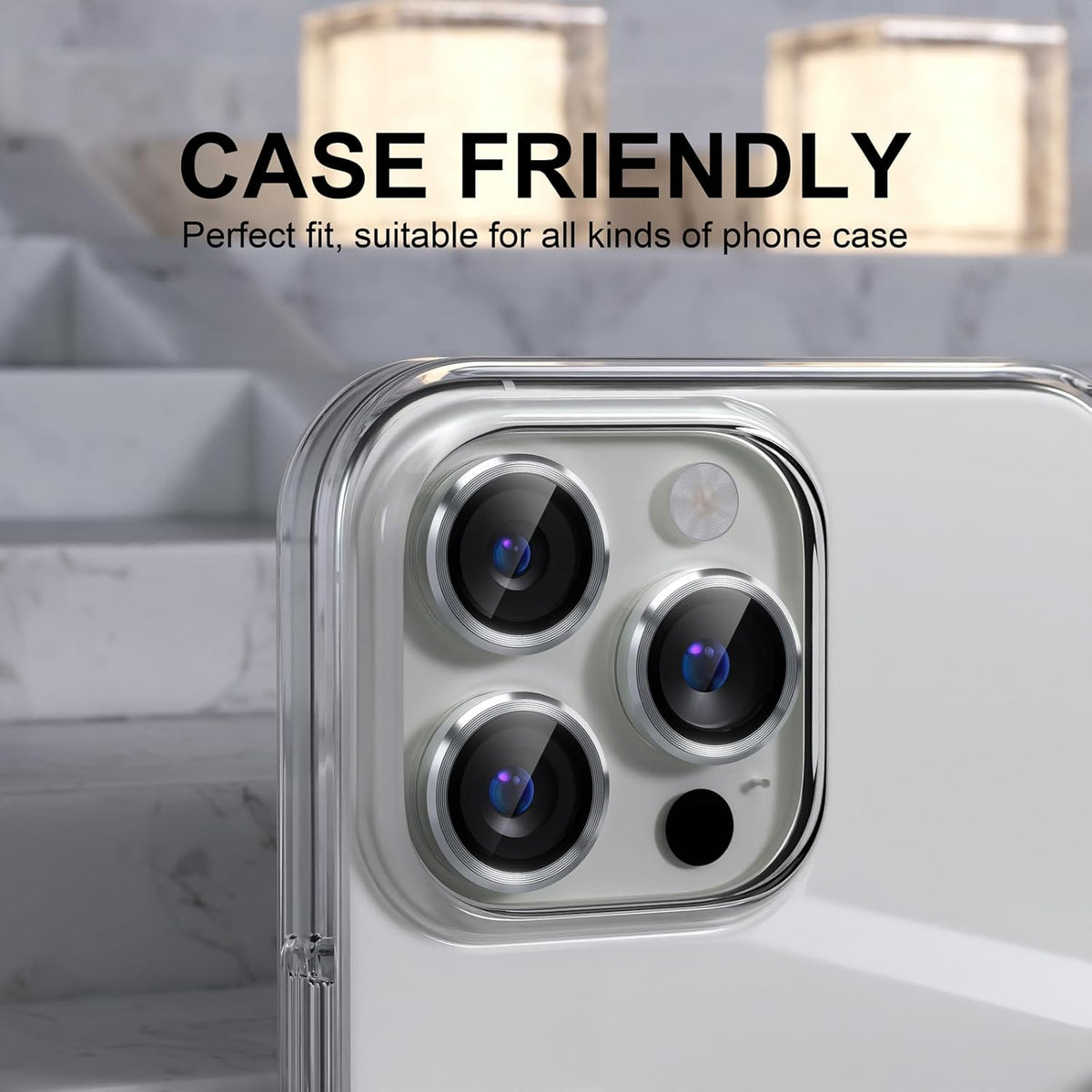 Crystal Clear Camera Surface Lens Protector for iPhone 11 Pro