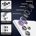 Premium Camera Lens Protector for Samsung Galaxy S24/S25 Ultra