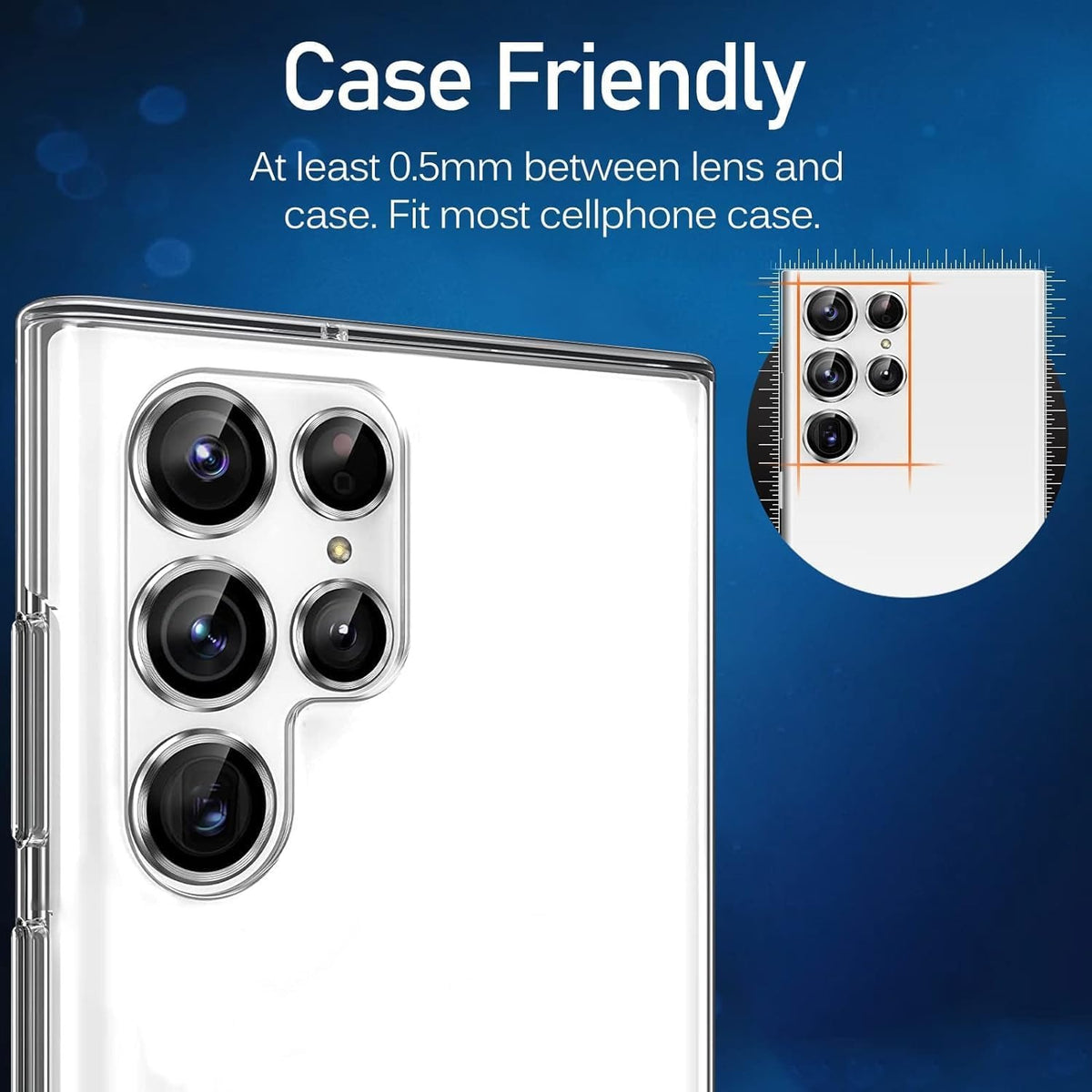 Premium Camera Lens Protector for Samsung Galaxy S24/S25 Ultra