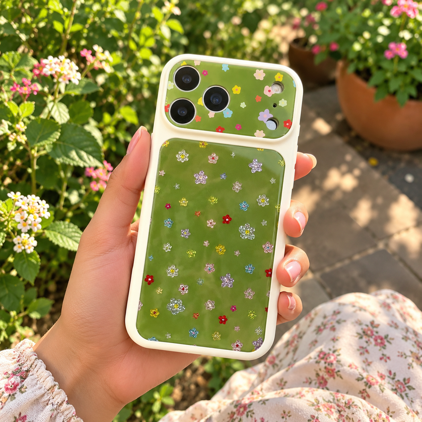 Sparkling Flower Garden Cover