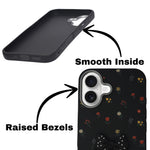 Cute Floral with 3D Bow Case For iPhone 16