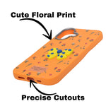 Cute Floral with 3D Bow Case For iPhone 16