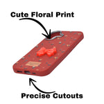 Cute Floral with 3D Bow Case For iPhone 16