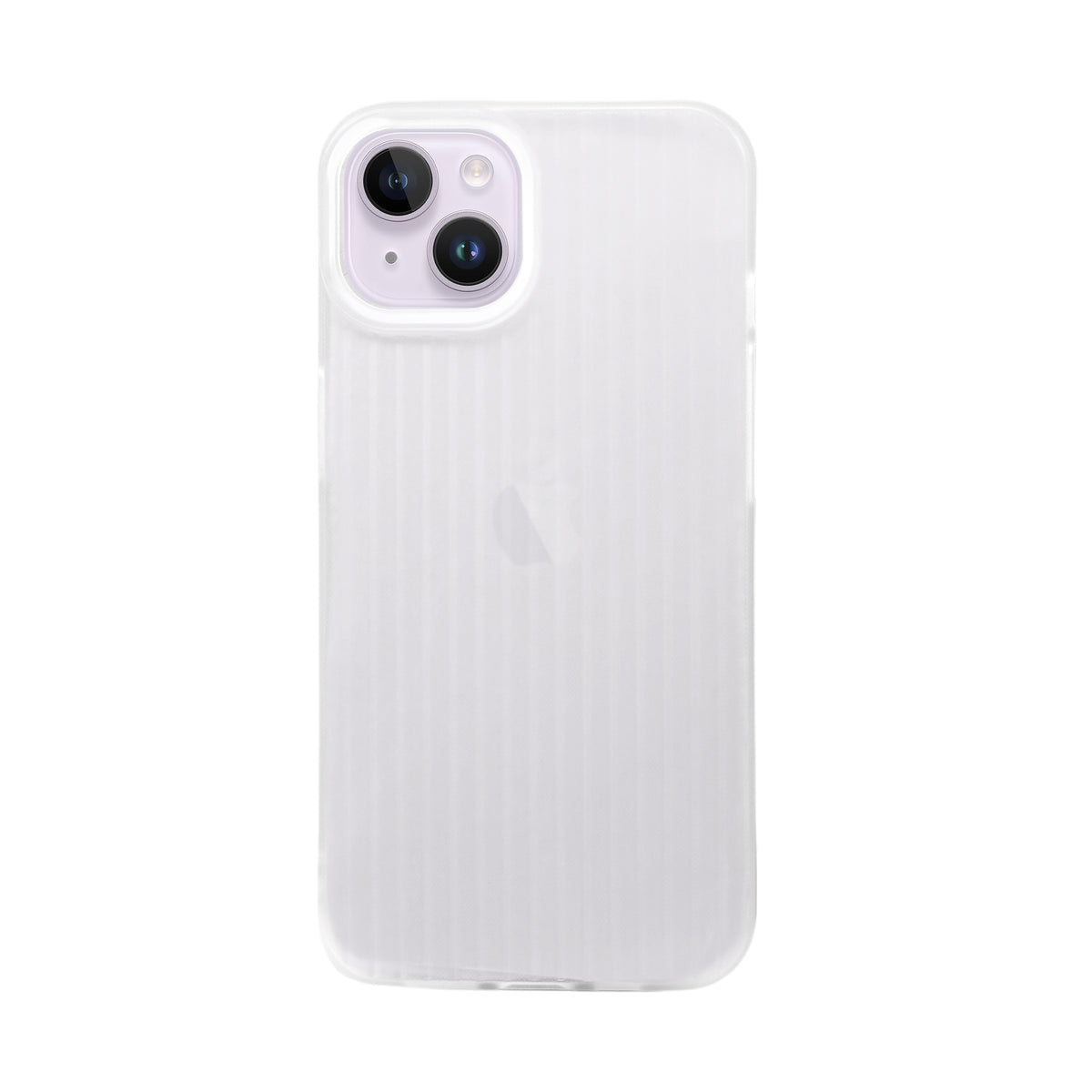 Translucent Matte Cover Soft Flexible Back Case Cover For iPhone 15