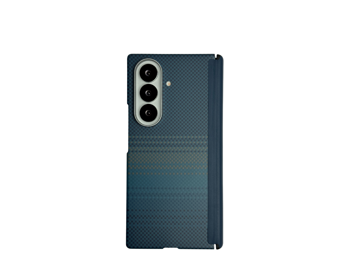Carbon Fiber Back Case with Hinge Protection for Samsung Galaxy Z Fold 7 – Ultra-Durable & Lightweight Armor (Only Back)