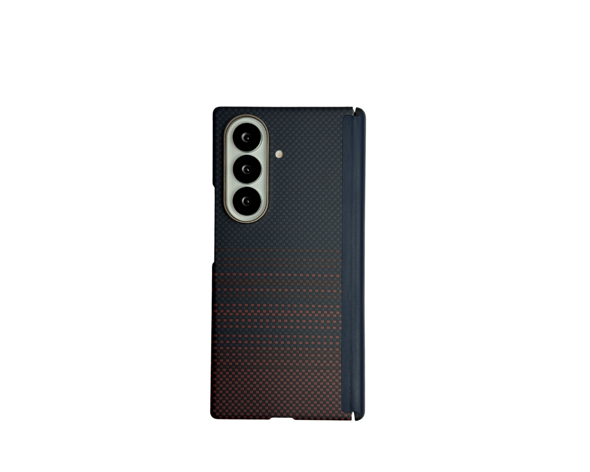 Carbon Fiber Back Case with Hinge Protection for Samsung Galaxy Z Fold 7 – Ultra-Durable & Lightweight Armor (Only Back)