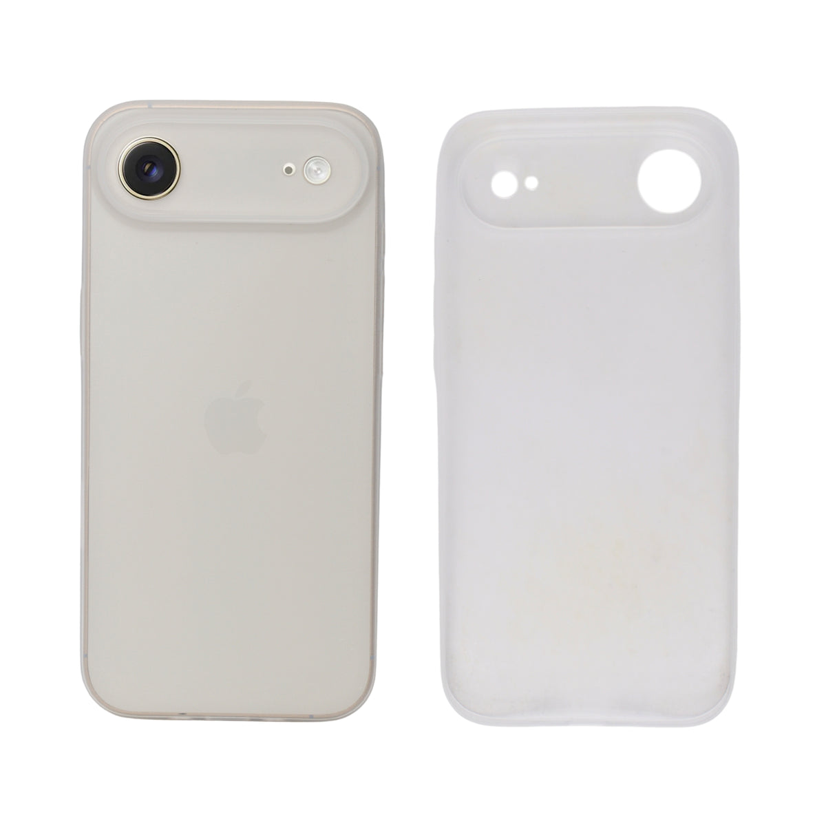 Frosted Matte Finish Slim Translucent Phone Case for iPhone 17 Air