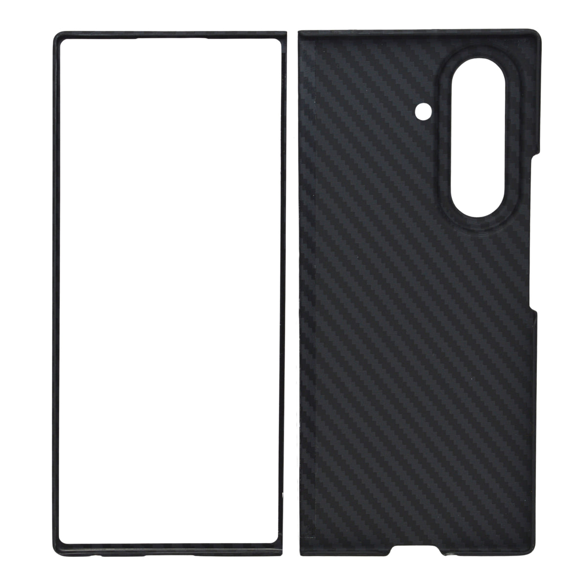Slim Carbon Fiber Texture Protective Case for Samsung Galaxy Z Fold 7