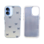 Aesthetic Bow & Floral Phone Case for iPhone 17